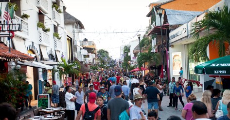 Quinta Avenida, Playa Del Carmen, Mexico