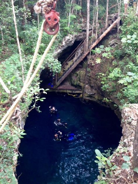 El Pit Cenotes.  A beautiful place for cavern and cave diving